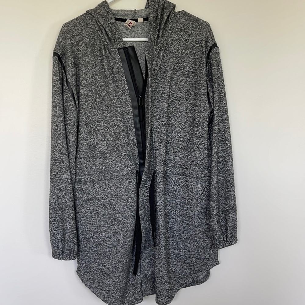Anthropologie zip-up Sweater